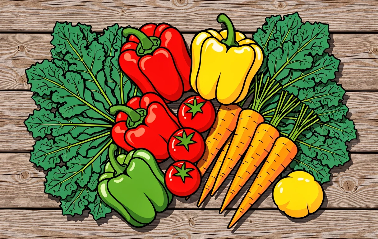 Fresh vegetables as part of a meal plan